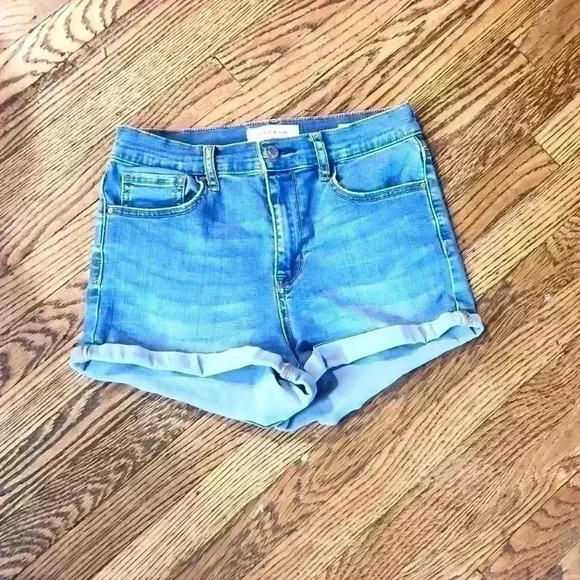 Pac sun size 28 the shortie Jean shorts size 6 - Picture 3 of 5
